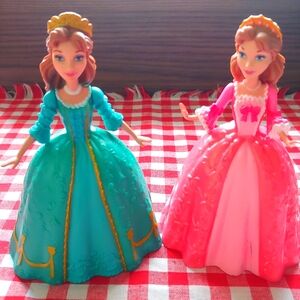 Disney Sofia figurines or cake toppers 5" lot 2 Mattel 2013